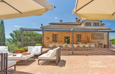 Plattelandswoning te koop Asciano, Toscane, RIF 2992 Haus mit Terrasse