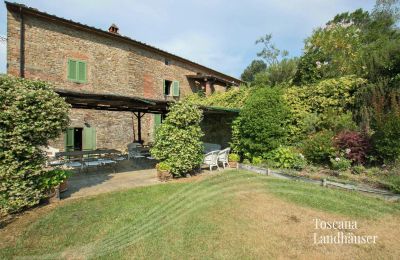 Plattelandswoning te koop Arezzo, Toscane, RIF 2993 Terrasse am Haus 