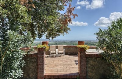 Historische villa te koop Campiglia Marittima, Toscane, Uitzicht 