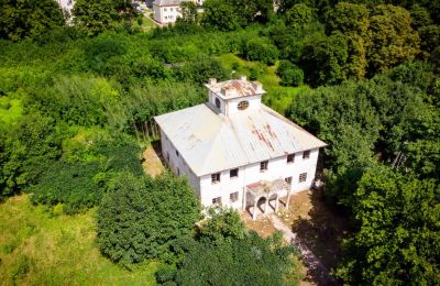 Historische villa te koop Wodzisław, Brzezie 23, województwo świętokrzyskie, Dron