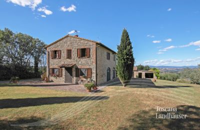 Boerderij te koop Sarteano, Toscane, RIF 3009 Rustico und Ausblick