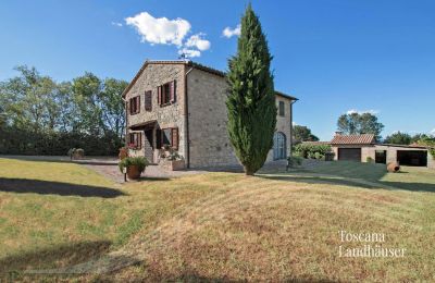 Boerderij te koop Sarteano, Toscane, RIF 3009 Rustico und Garten