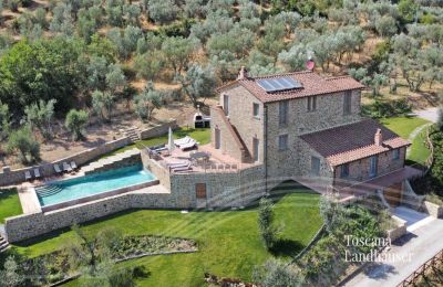 Plattelandswoning te koop Cortona, Toscane, RIF 2986 Ansicht