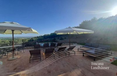 Plattelandswoning te koop Cortona, Toscane, RIF 2986 Sonnenterrasse