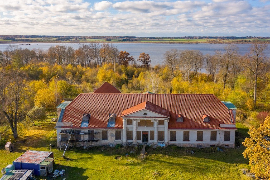 Landhuis te koop Līguti, Līguti 5, Kurzeme, Dronefoto