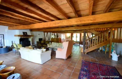 Landhuis te koop Cuq-Toulza, Occitanie, Woonkamer