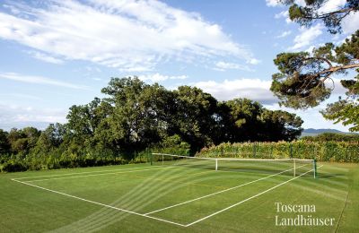 Historische villa te koop Arezzo, Toscane, Tenniscourt