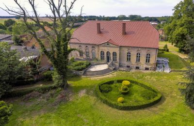 Kasteel te koop Przybysław, województwo zachodniopomorskie, Dronefoto