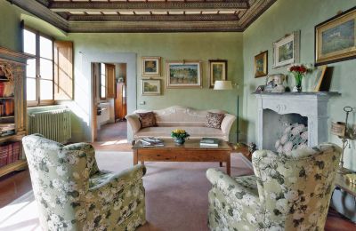 Historische villa te koop Firenze, Toscane, Woonruimte