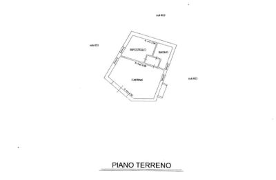 Plattelandswoning te koop Castagneto Carducci, Toscane, RIF 3057 Grundriss