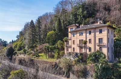 Historische villa te koop Cannobio, Piemonte, Dronefoto