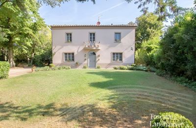 Historische villa te koop Foiano della Chiana, Toscane, Buitenaanzicht