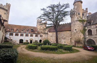 Kasteel te koop Veauce, Auvergne-Rhône-Alpes, Binnenplaats