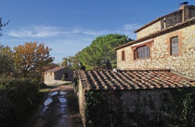 Plattelandswoning te koop Gaiole in Chianti, Toscane, RIF 3073 Haupthaus und Nebgengebäude