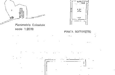 Plattelandswoning te koop Gaiole in Chianti, Toscane, RIF 3073 Grundriss DG und NG