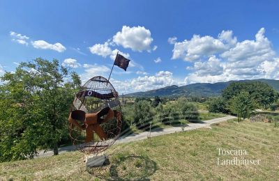 Plattelandswoning te koop Cortona, Toscane, RIF 3085 Blick um Umgebung