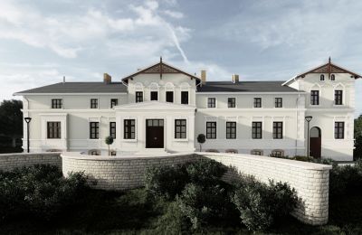 Kasteel te koop Stradzewo, Pałac w Stradzewie, województwo zachodniopomorskie, Visualisatie