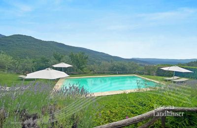 Plattelandswoning te koop Loro Ciuffenna, Toscane, RIF 3098 Pool