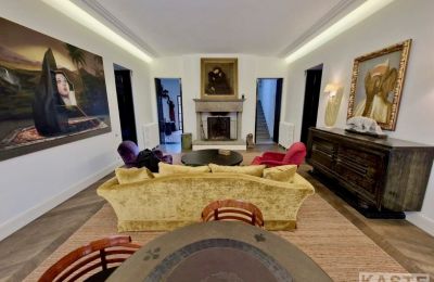 Historische villa te koop Casciana Terme, Toscane, Woonkamer