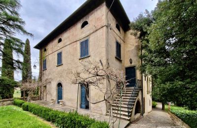 Historische villa te koop Casciana Terme, Toscane, Buitenaanzicht