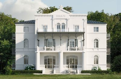 Kasteel appartement te koop 18209 Ostseeheilbad Heiligendamm, Prof.-Dr.-Vogel-Str. 12, Mecklenburg-Vorpommern, Villa Hirsch Ansicht aus Nord final