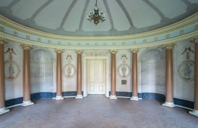 Kasteel te koop Bożków, Palac Wilelma von Magnis 1, województwo dolnośląskie, Ovale zaal