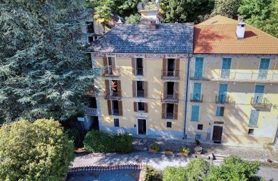 Historische villa te koop 28824 Oggebbio, Piemonte, Dronefoto