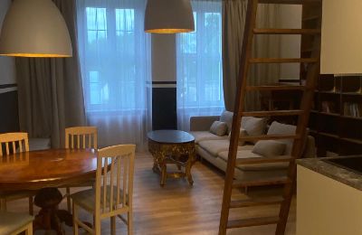 Kasteel appartement te koop Lubiechowo, Pałac w Lubiechowie, województwo zachodniopomorskie, Widok na salon