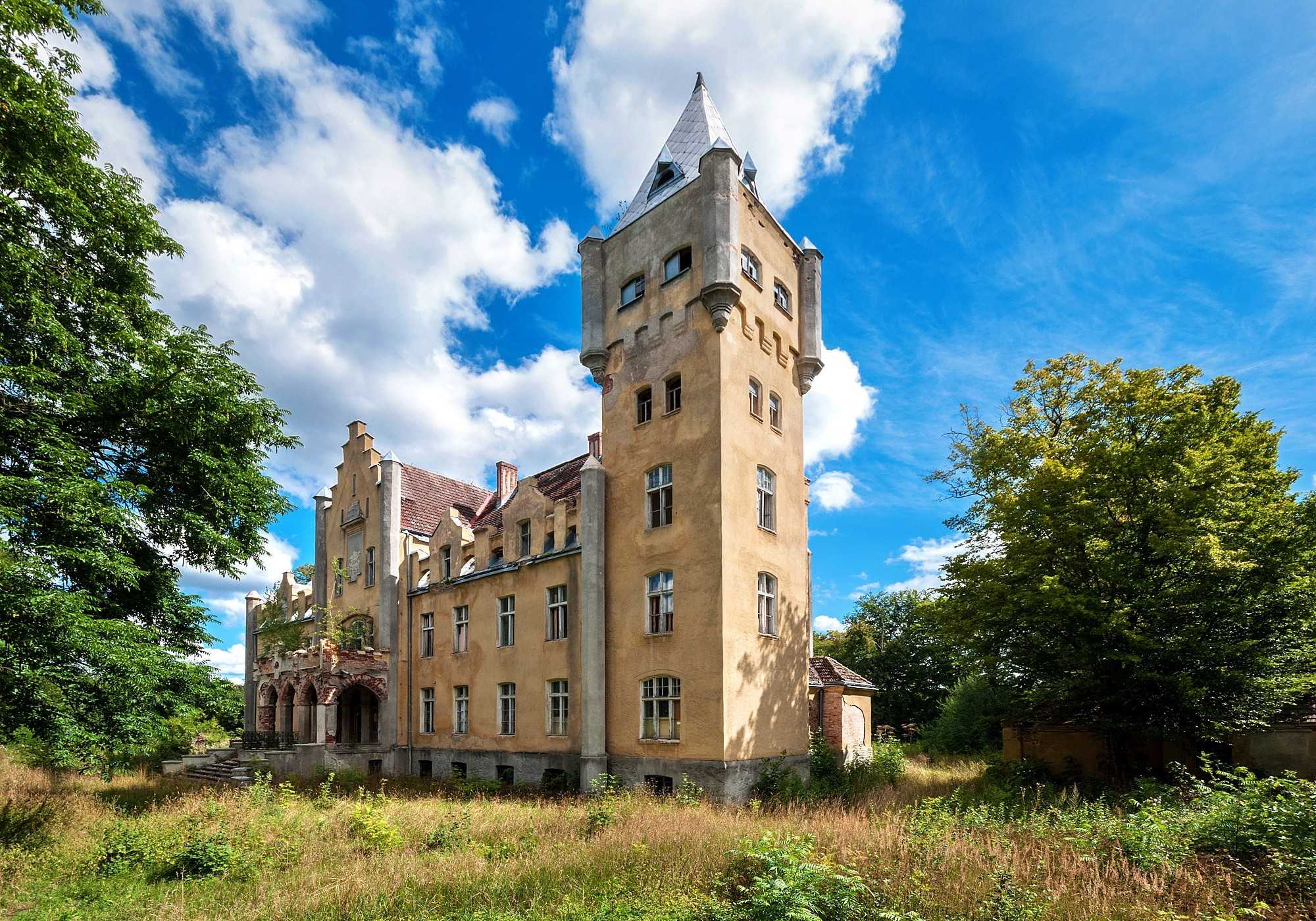 Images Pruisisch landhuis in West-Pommeren, Polen