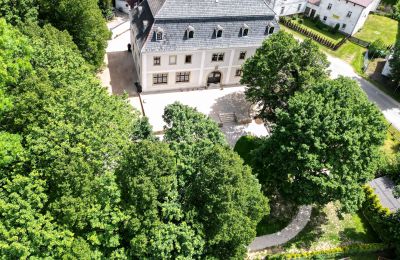 Landhuis te koop Sędzisław, Dwór w Sędzisławiu, województwo dolnośląskie, Dronefoto