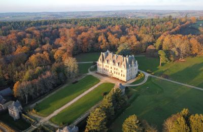 Kasteel te koop Redon, Bretagne, Dronefoto