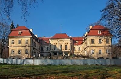 Kasteel te koop Grodziec, województwo dolnośląskie, Achteraanzicht