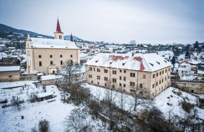 Kasteel te koop Žitenice, Zámek Žitenice, Ústecký kraj, Dronefoto