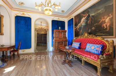 Historische villa te koop Dizzasco, Lombardije, Woonkamer