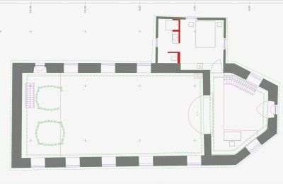 Kerk te koop 78591 Durchhausen, Vordere Kirchgasse  6, Baden-Württemberg, Entwurf Wohnung Sakristei OG