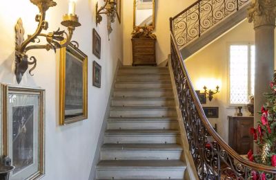 Historische villa te koop Firenze, Arcetri, Toscane, Trappenhuis