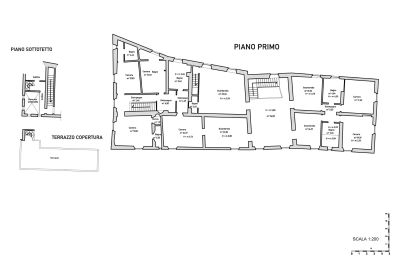 Vastgoed Firenze, Plattegrond 1