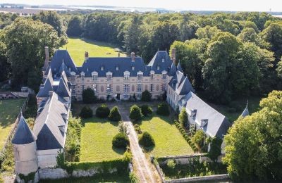 Kasteel te koop Vernon, Normandie, Dronefoto