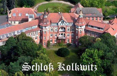 Kasteel te koop 03099 Kolkwitz - Gołkojce, Klinikum, Brandenburg, Dronefoto