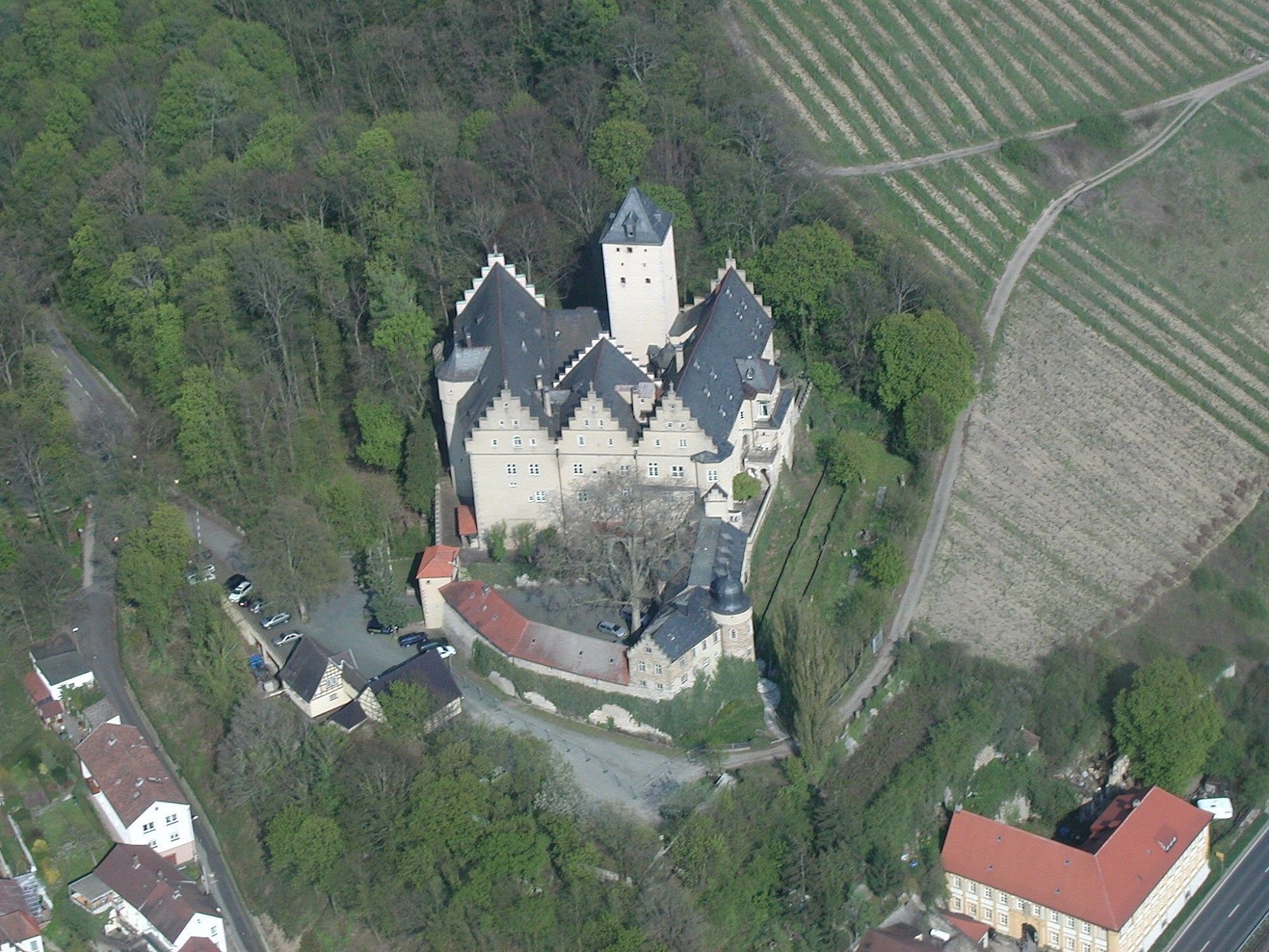 Images Kasteel met uitzicht op de Main, bij Schweinfurt