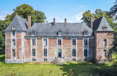 Kasteel te koop Dieppe, Normandie, Achteraanzicht