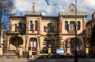 Historische villa te koop Piotrków Trybunalski, Jarosława Dąbrowskiego 14, województwo łódzkie, Buitenaanzicht