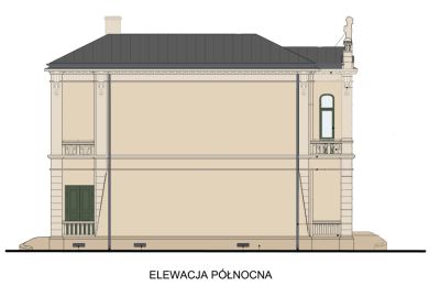 Historische villa te koop Piotrków Trybunalski, Jarosława Dąbrowskiego 14, województwo łódzkie, Visualisatie