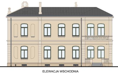 Historische villa te koop Piotrków Trybunalski, Jarosława Dąbrowskiego 14, województwo łódzkie, Visualisatie