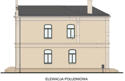 Historische villa te koop Piotrków Trybunalski, Jarosława Dąbrowskiego 14, województwo łódzkie, Visualisatie