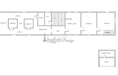 Vastgoed Mirande, Plattegrond 1