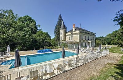 Kasteel te koop Centre-Val de Loire, Zwembad