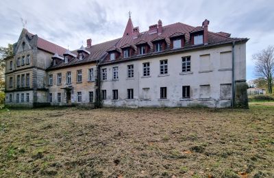 Kasteel te koop Grabiszyce Średnie, województwo dolnośląskie, Achteraanzicht