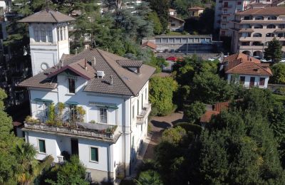 Historische villa te koop Verbania, Via De Marchi, Piemonte, Dronefoto