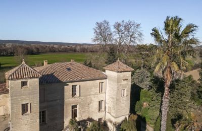 Landhuis te koop Uzès, Occitanie, Dronefoto